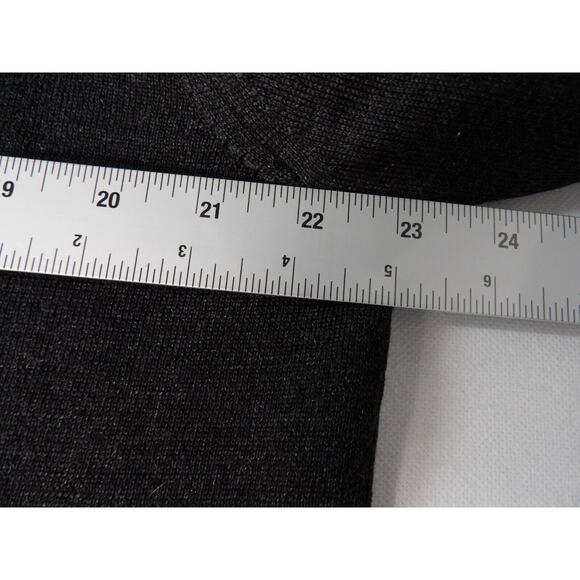 Gap Mens XL Merino Wool Sweater Dark Gray Pullover V Neck Grandpa Dad Core Fishe - Picture 7 of 8